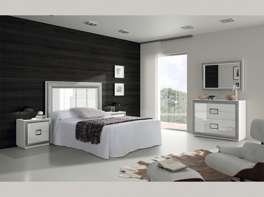 Fotografía de Dormitorio de matrimonio contempor&aacute;neo New Natura 01