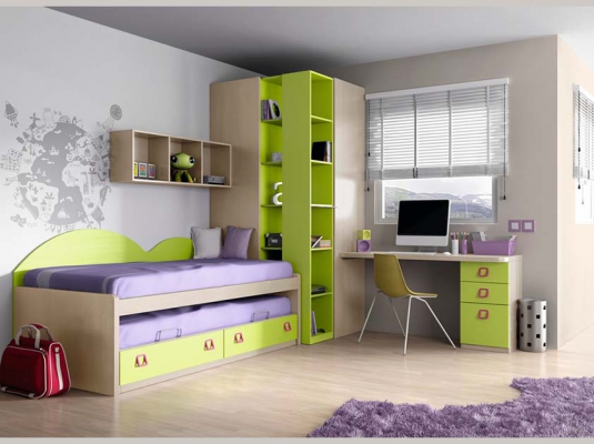 Fotografía de Muebles dormitorios Juveniles camas telesc&oacute;picas  LAB* 08