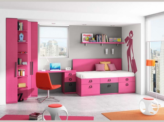 Fotografía de Muebles dormitorios Juveniles compactos  LAB* 13