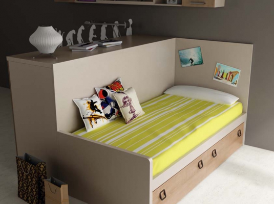 Fotografía de Muebles dormitorios Juveniles nidos  LAB* 18D