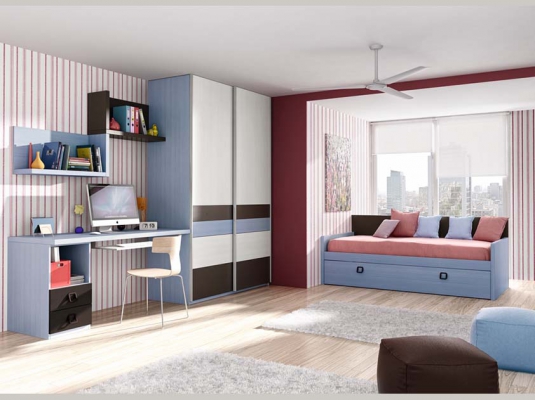 Fotografía de Muebles dormitorios Juveniles nidos  LAB* 25