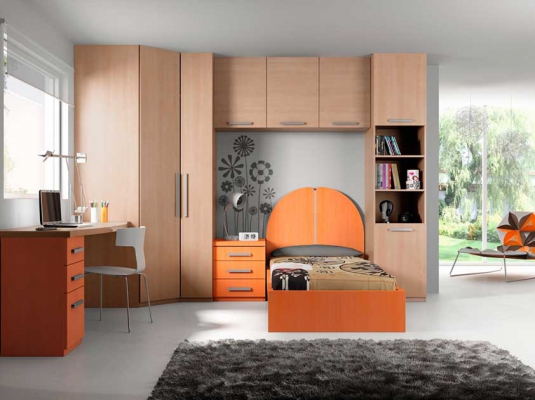 Fotografía de Muebles dormitorios Juveniles puentes  LAB* 44