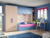 Muebles dormitorios Juveniles puentes  LAB* 45