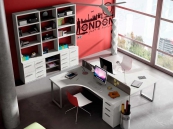 Muebles dormitorios Juveniles instalaciones  LAB* 48