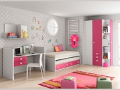 Muebles de dormitorios Infantiles LAB* 51. Transformada en Juvenil