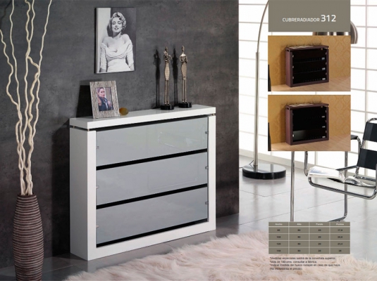 Fotografía de Mueble auxiliar Cubrerradiador 312