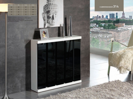 Fotografía de Mueble auxiliar cubrerradiador 314