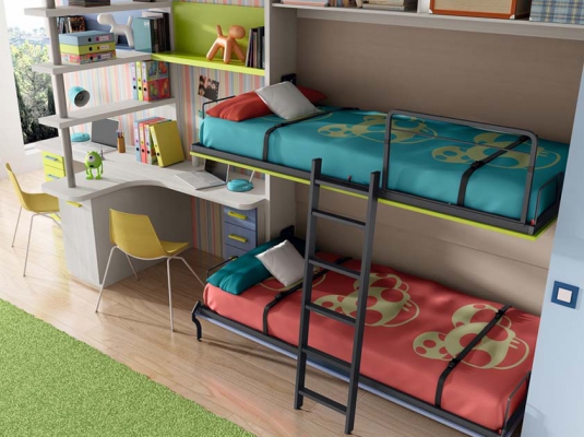 Fotografía de Muebles dormitorios Juveniles abatibles y literas LAB* 32D