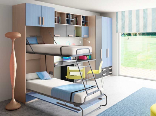 Fotografía de Muebles dormitorios Juveniles abatibles y literas LAB* 35D