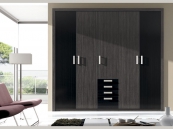 Muebles armarios de dormitorios de matrimonio modernos NOTTE 16