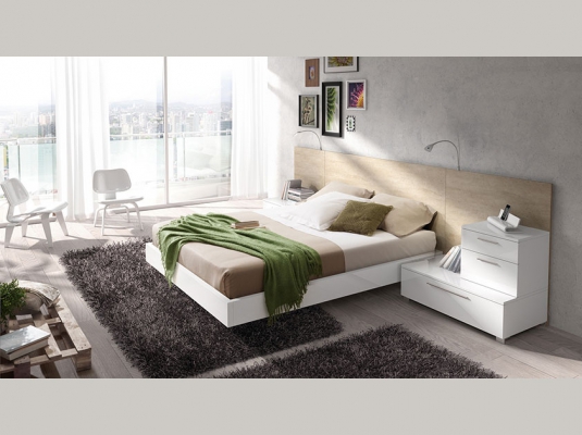 Fotografía de Dormitorio de matrimonio moderno BARI, 7910