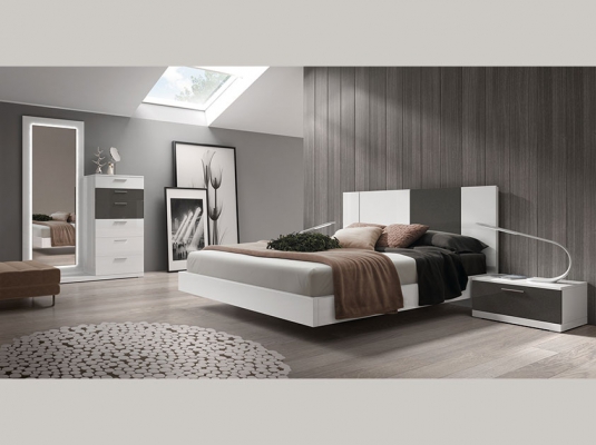Fotografía de Dormitorio de matrimonio moderno MILANO 7913