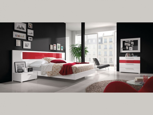 Fotografía de Dormitorio de matrimonio moderno MILANO, 7913