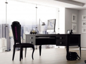 Mesa de despacho DOLCHE VITTA y silla BERTA