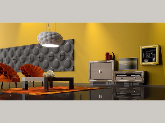 Fotografía de Muebles de salones QUANTUM. Composici&oacute;n G212- DoubleG9354