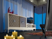 Muebles de salones QUANTUM. Composici&oacute;n G54 Capiton&eacute;