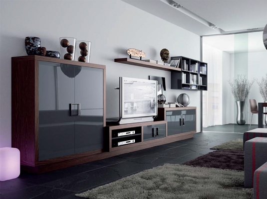 Fotografía de Composici&oacute;n Z-132 de muebles para sal&oacute;n modernos BAHUAUS