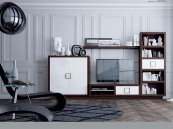 Composici&oacute;n z-106 de muebles para sal&oacute;n modernos BAHUAUS