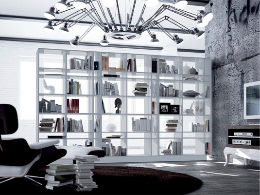 Fotografía de Librer&iacute;a Z-137 de muebles para sal&oacute;n modernos BAHUAUS