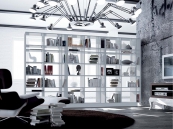 Librer&iacute;a Z-137 de muebles para sal&oacute;n modernos BAHUAUS