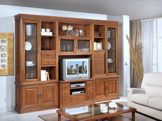 Fotografía de Composici&oacute;n 4 de muebles para sal&oacute;n modelo Ribera