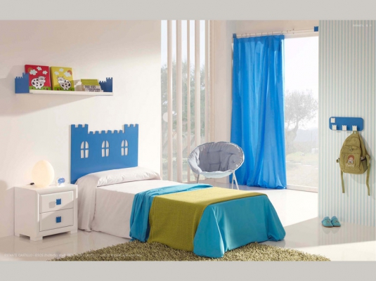 Fotografía de Dormitorio infantil Castillo